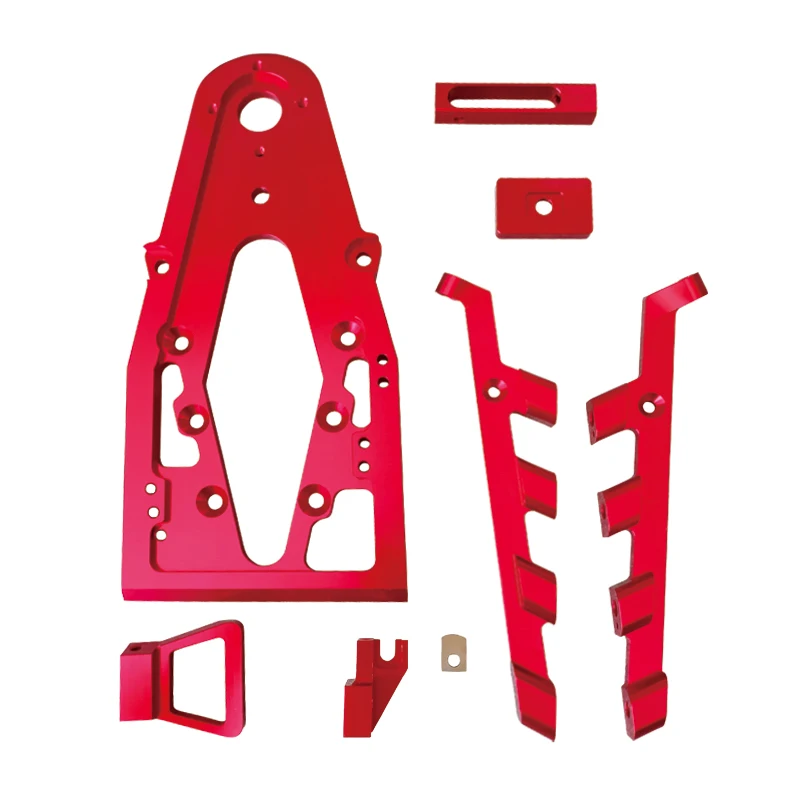 Jet ski parts components custom cnc machined aluminum handle pole lightweight billet handlepole