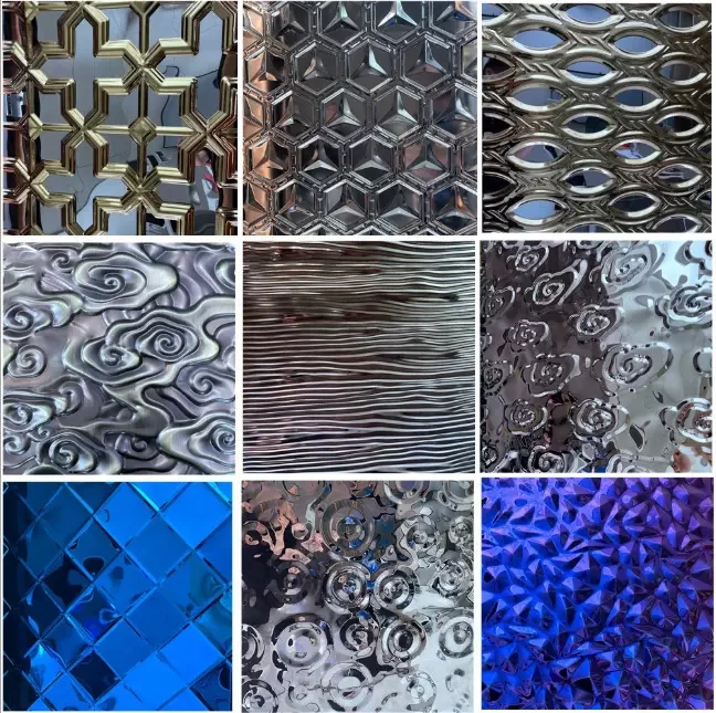 10# 65 mn Hot Rolled Checkered Embossed 4 x 8 ft 201 304 Water Ripple Decorative Water Ripple Flat Stainless Steel Sheets Price