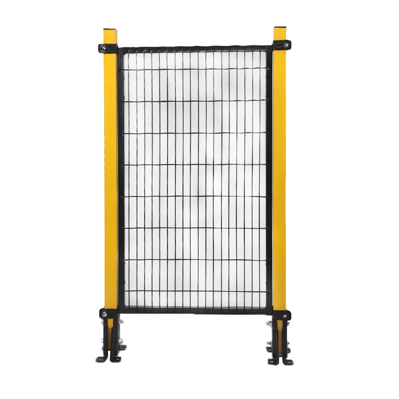 Robot metal welded security fence PVC iron Wire mesh fence Safety protect isolation mesh Hot dipped separation fence