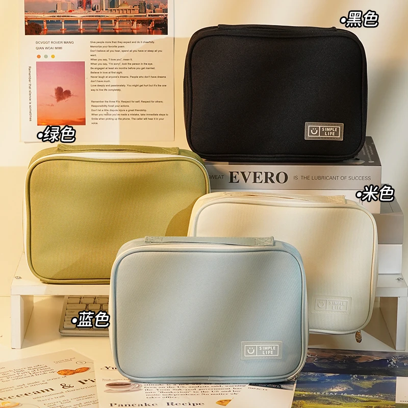 Cheap Large Capacity Storage Bag And Pencil Bag With Customized Logo