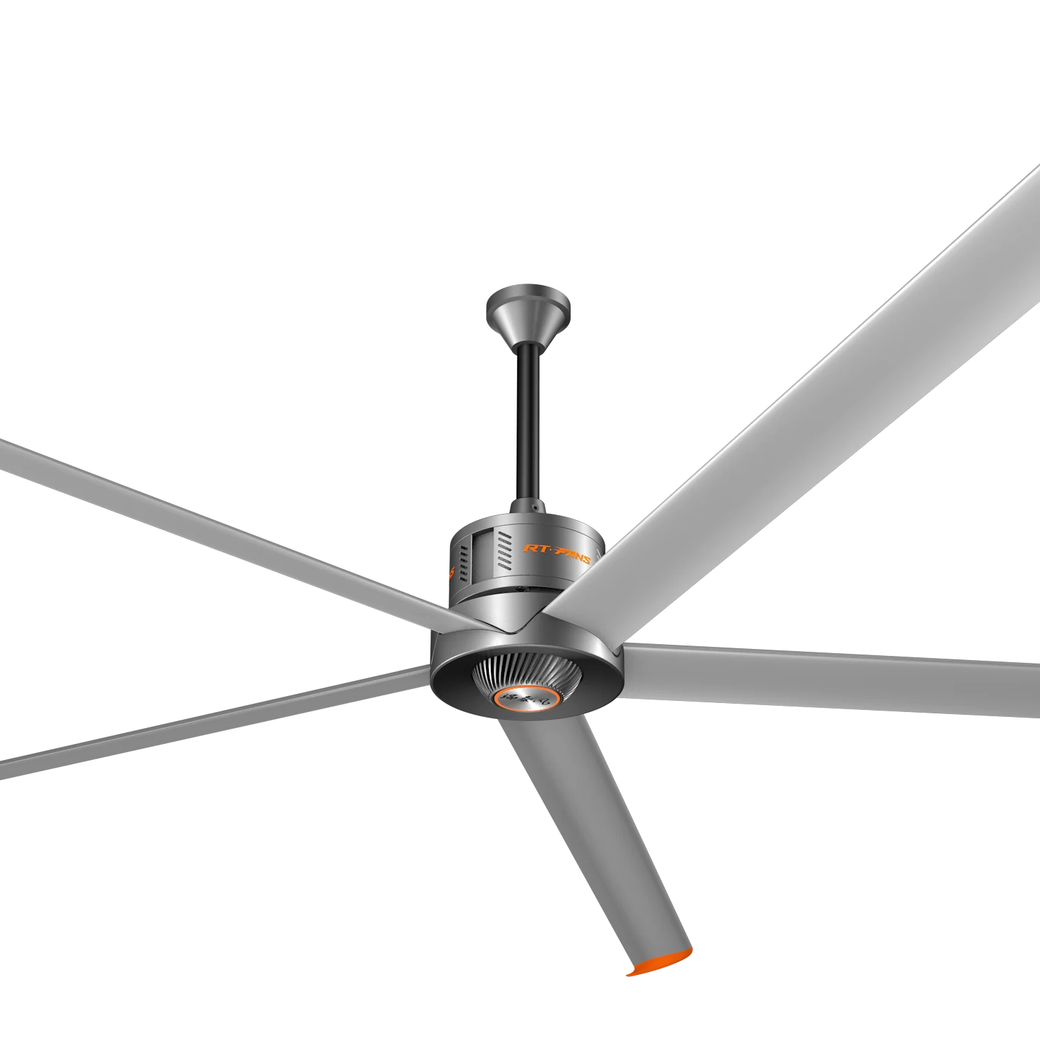 RTFANS PMSM direct drive 130 inch school restaurant big fan hvls commercial ceiling fan