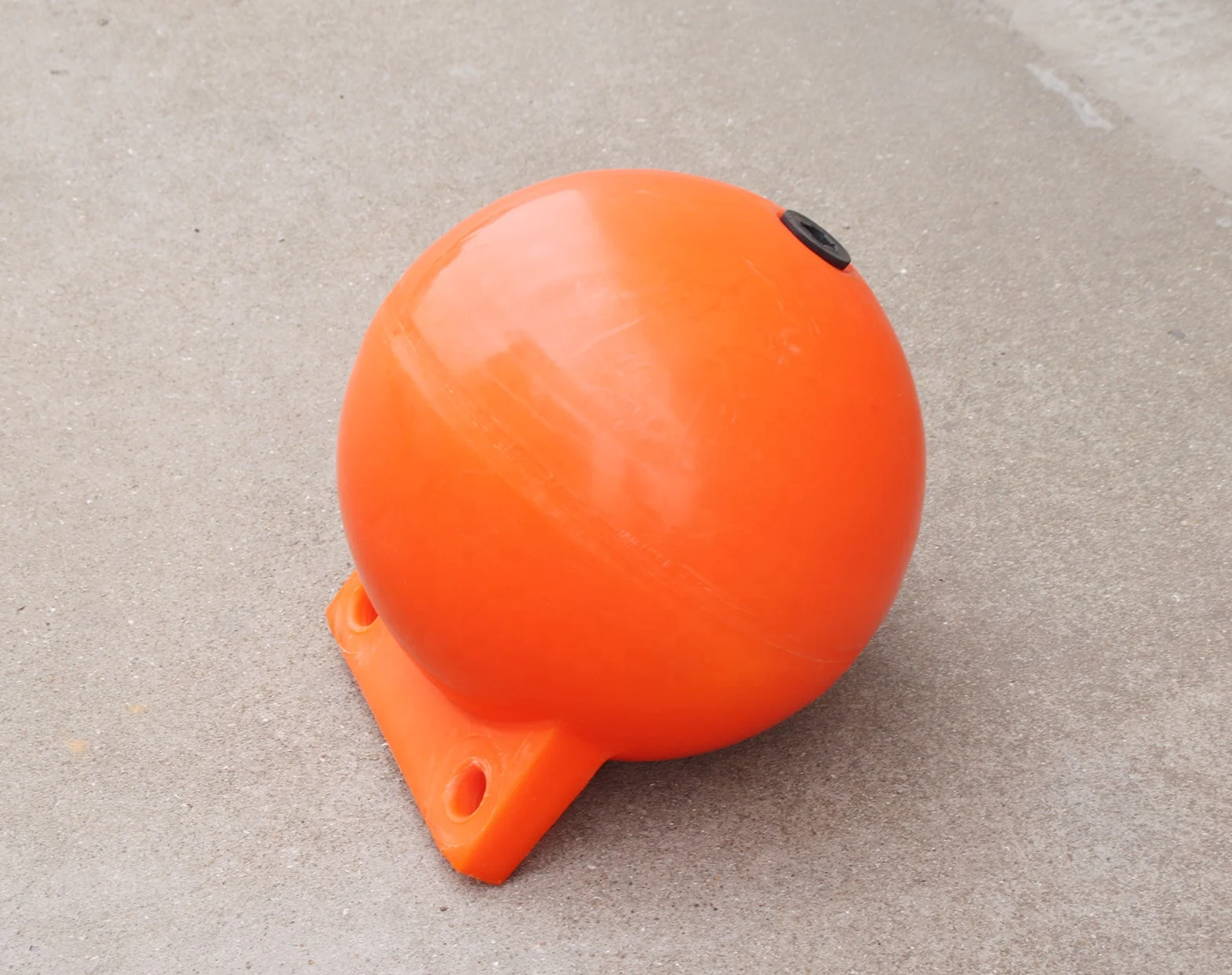 Factory wholesale polyethylene marking surface fairway buoy Customizable Hdpe beach interception floating ball