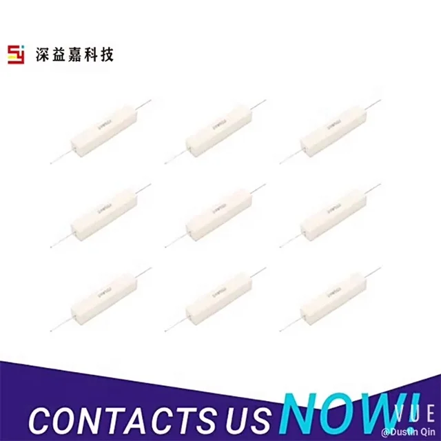 Китайский производитель SHENYIJIA Высоковольтный осевой цементный фарфоровый резистор SQP 5 Вт 10R 22R 10kR J5 % цементная