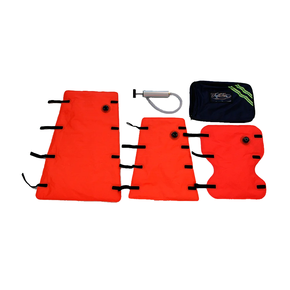 Negative pressure first aid splint for fracture leg arm wrist