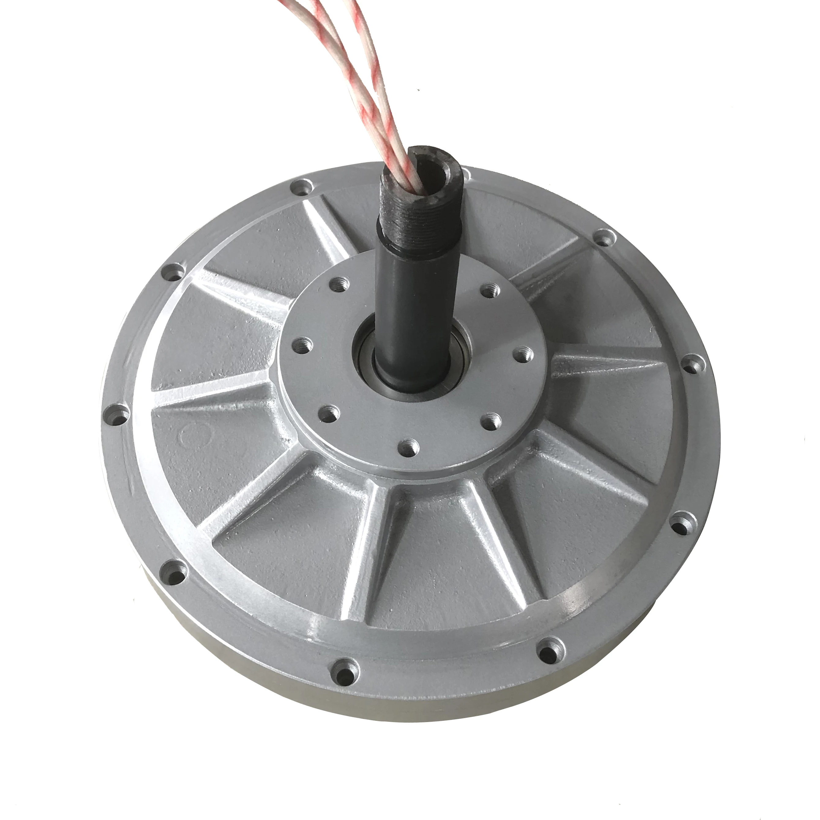 5KW 7KW 1500RPM Axial Flux Permanent Magnet Generator For Vertical Wind Turbine 220V 380V