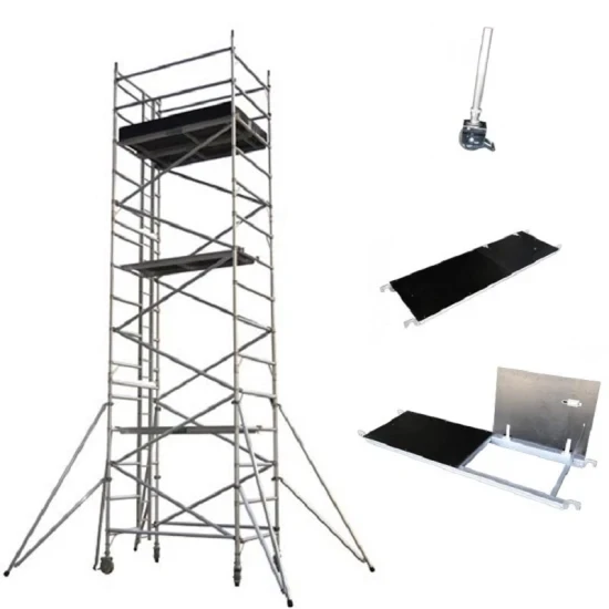 Aluminum Scaffolding Steel Scaffold Mobile System Tower for Construction