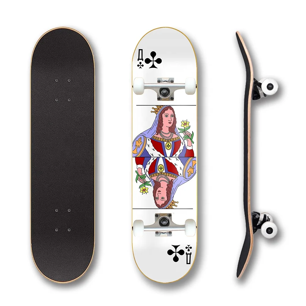 YAFENG Skateboards 7 Ply Canadian Hard Maple Complete Skateboard Deck Skate Board Patinetas blank skateboard deck deep concave