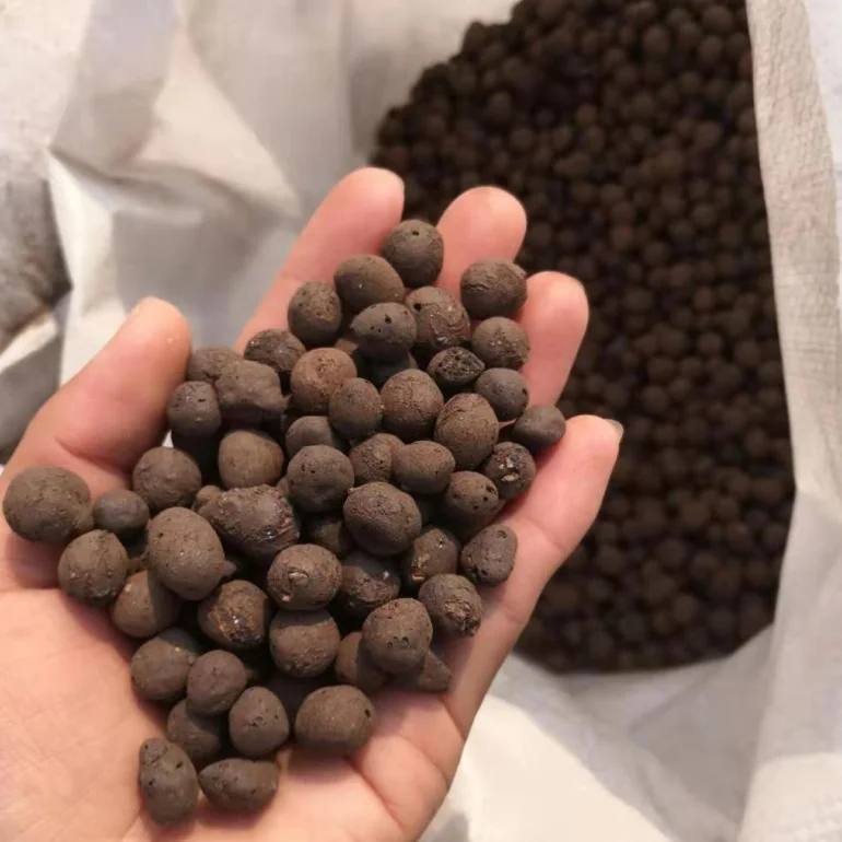 raw material ceramic small clay balls lightweight expanded clay aggregate expanded clay pebbles