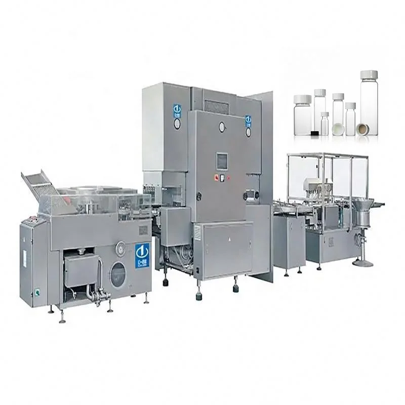 Машина для заполнения и запечатывания флаконов