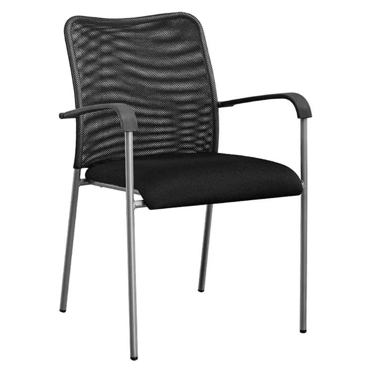 factory supply fabric covering steel meeting ergonomic visitor chair for conference room