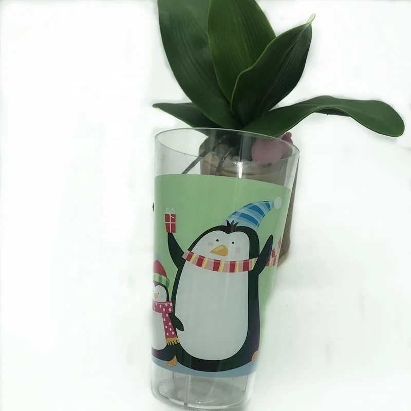 
PS Cup with Straw Product Reusable Plastic Hot Selling High Quality New Christmas Stocking Christmas Decoration Supplies 