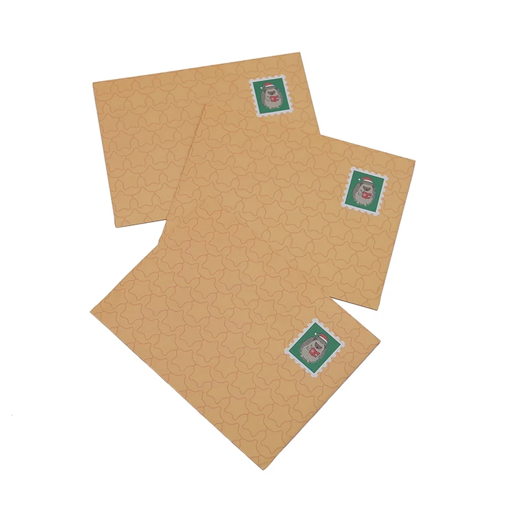 Quality-Assured New Fashion Custom printing mini packaging brown kraft paper envelope