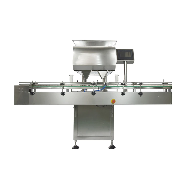 24 Channel Automatic Small Gel Capsule Bear Soft Candy Sweets Counting and Filling Machine