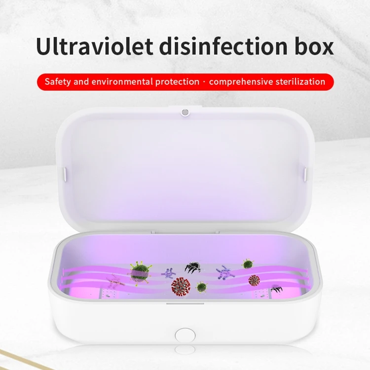
Multifunctional Ultraviolet Disinfecton Box 10W Wireless Charger Sterilizing Box 