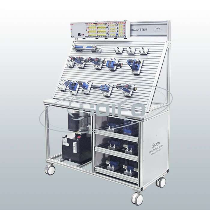 CFH-113 Electro Hydraulics Trainer with Drawer Practical Hydraulic Teaching Kit Vocational Equipment