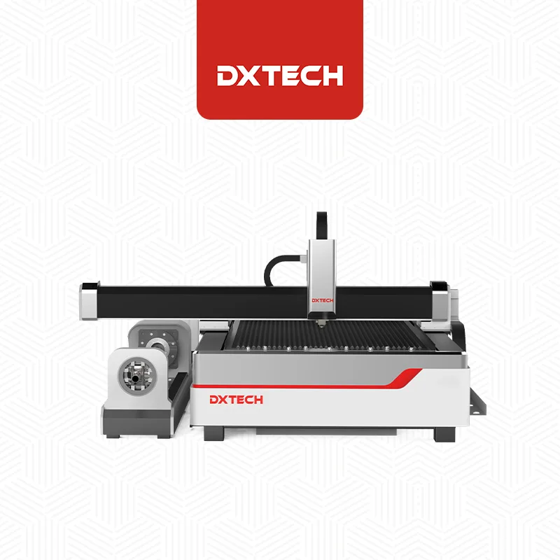 DXTECH Raycus волоконно-лазерные резаки для листовой и трубчатой лазерной резки цена металла из нержавеющей стали FLT 1 5 кВт 2 3 импульсный