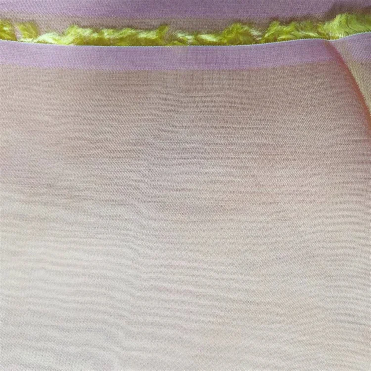 Hot sale organic eco-friendly bamboo silk chiffon fabric for ladies dresses