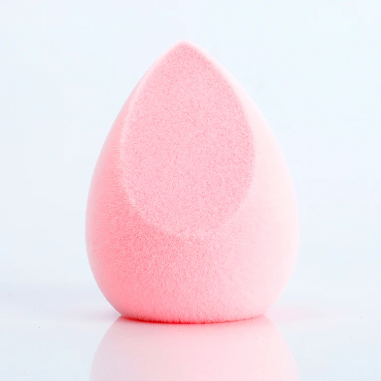 Wholesale Private Label Cosmetic Velvet Beauty Egg Super Soft Non-latex Beauty Sponge Puff Microfiber Makeup Sponge