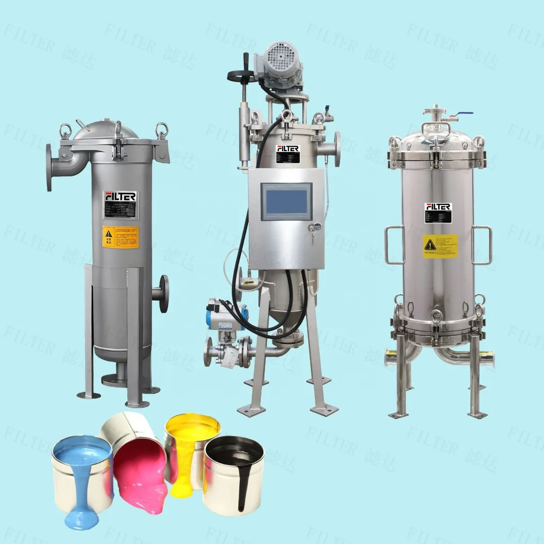 Good Quality Epoxy Nitrocellulose Paint Rosin Resin Stainless Steel Liquid Bag And Cartridge Filter Housing