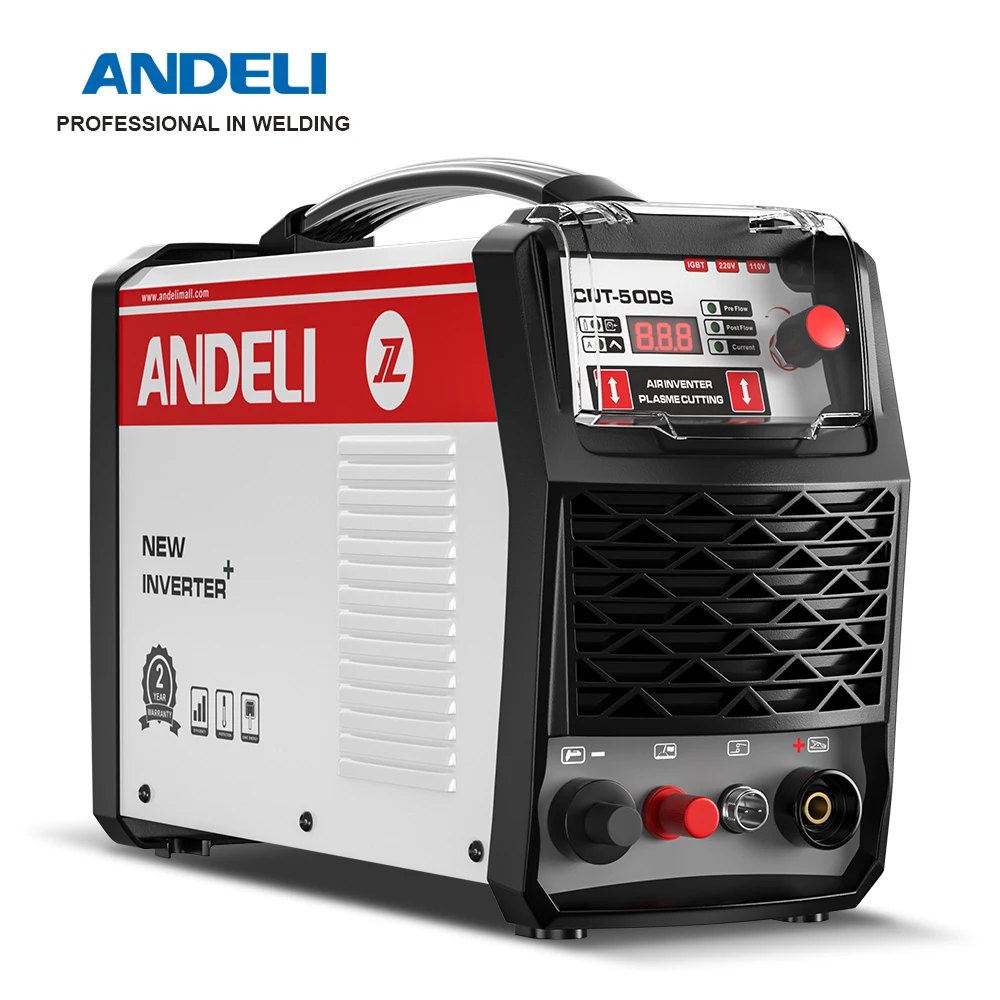 ANDELI CUT-50DS High-Frequency Plasma Cutting Machine 2022 New Arrival HF DC Air Plasma Cutter Cut Thickness14mm Clean