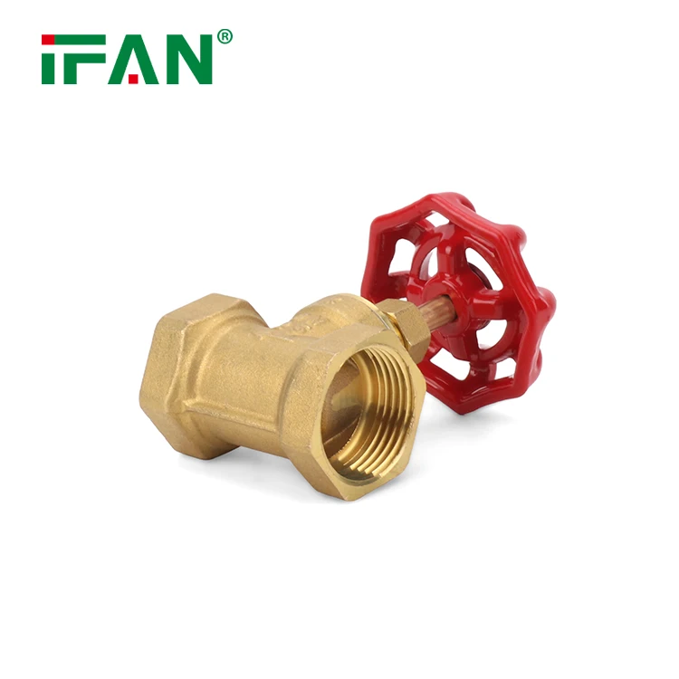 IFAN Factory Supply Brass Gate Valve Gate Valve Brass 1/2 2 Inch Gate Valve