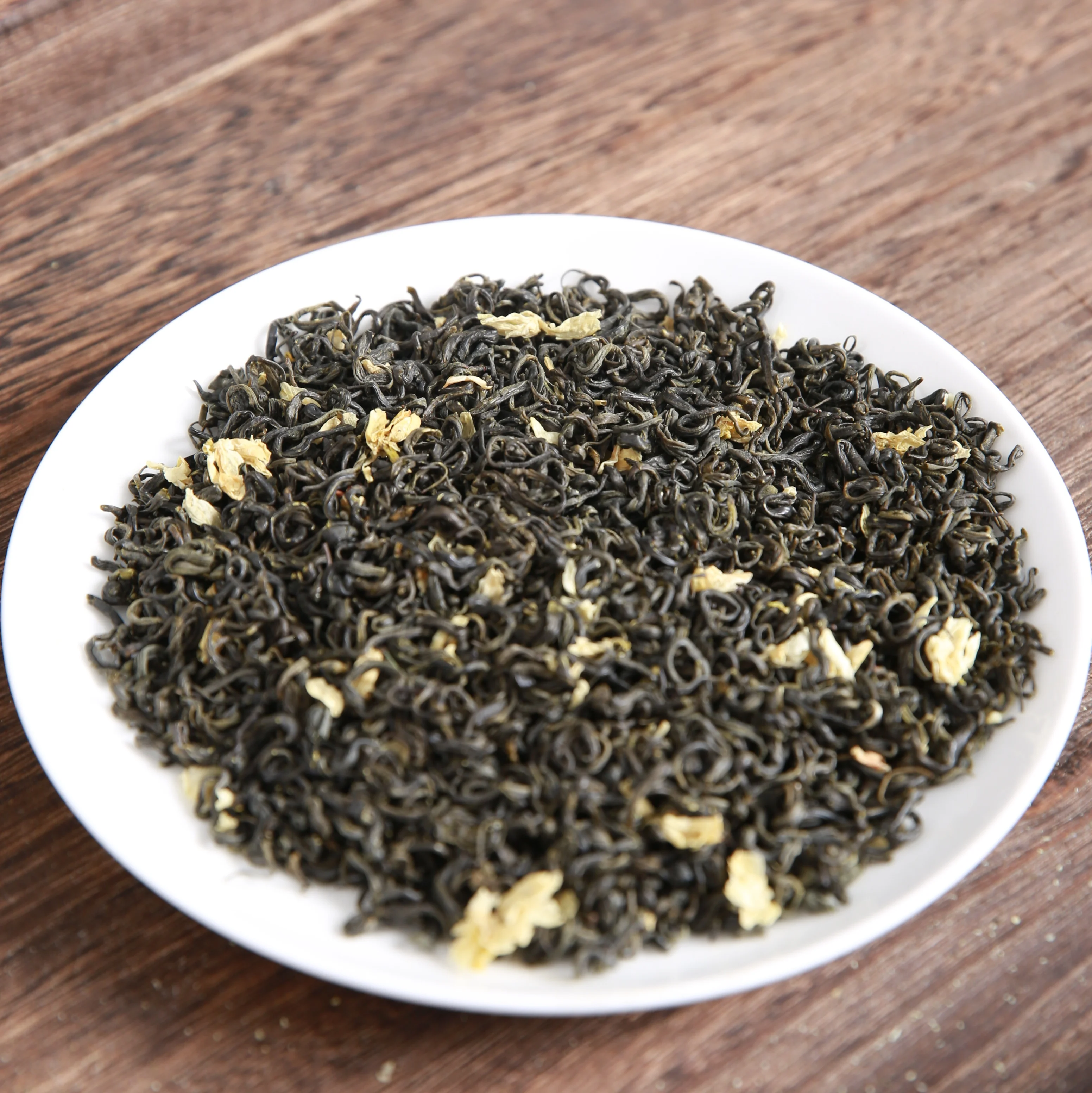 Китайский Сушеный Цветущий цветок, зеленый жасмин, органический травяной чай ручной работы