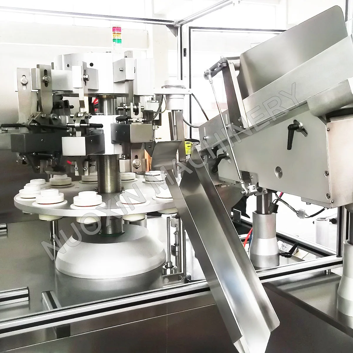 GF-400A Commerical Fully Automatic Chilblain Ointment Toothpaste Filling Sealing Machine