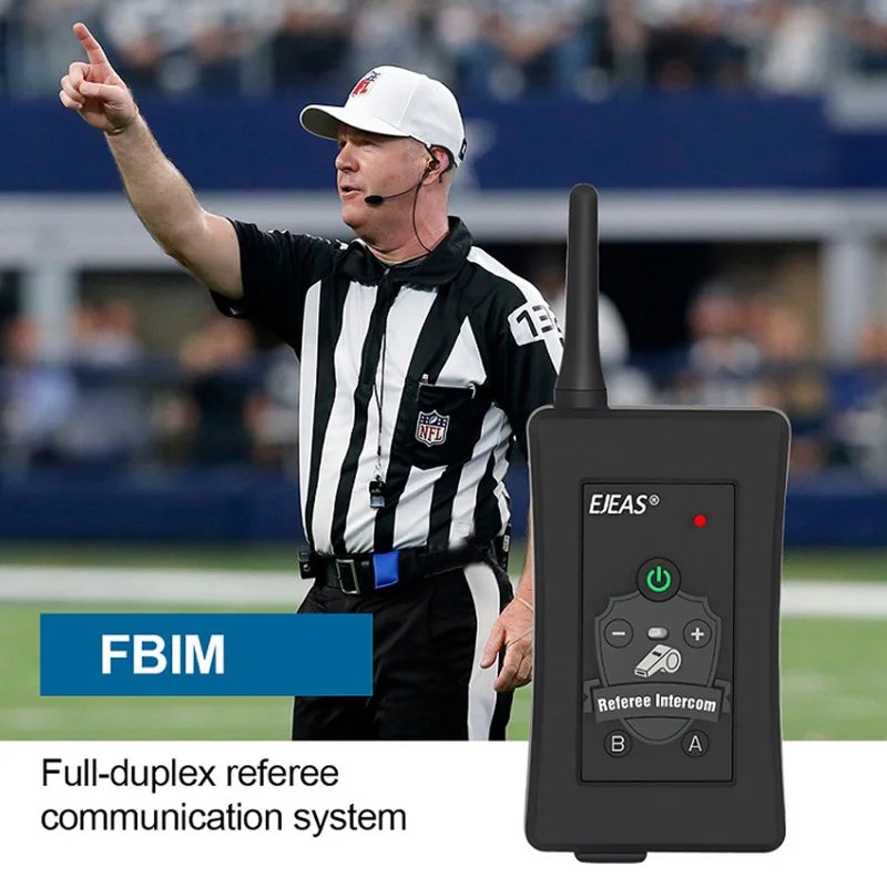 Судья комплект Vnetphone FBIM 4 способа футбол радиосвязи гарнитура