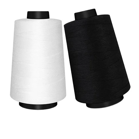 Wholesale Factory 40/2 5000yds 100% Polyester Sewing Thread for Sewing Machines OEM ODM