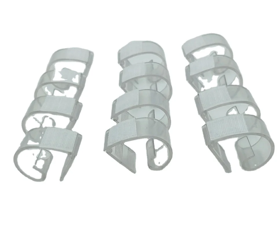 Оптовая продажа пластиковых зажимов для скатертей, зажимы для скатертей с крючком и петлей (50 шт.)