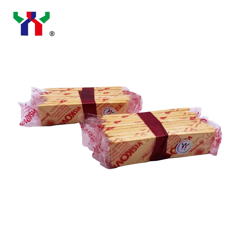 Ultra-high durability pure fiber products sponge individually package Compress Sponge Sponge For Offset Printing Machine