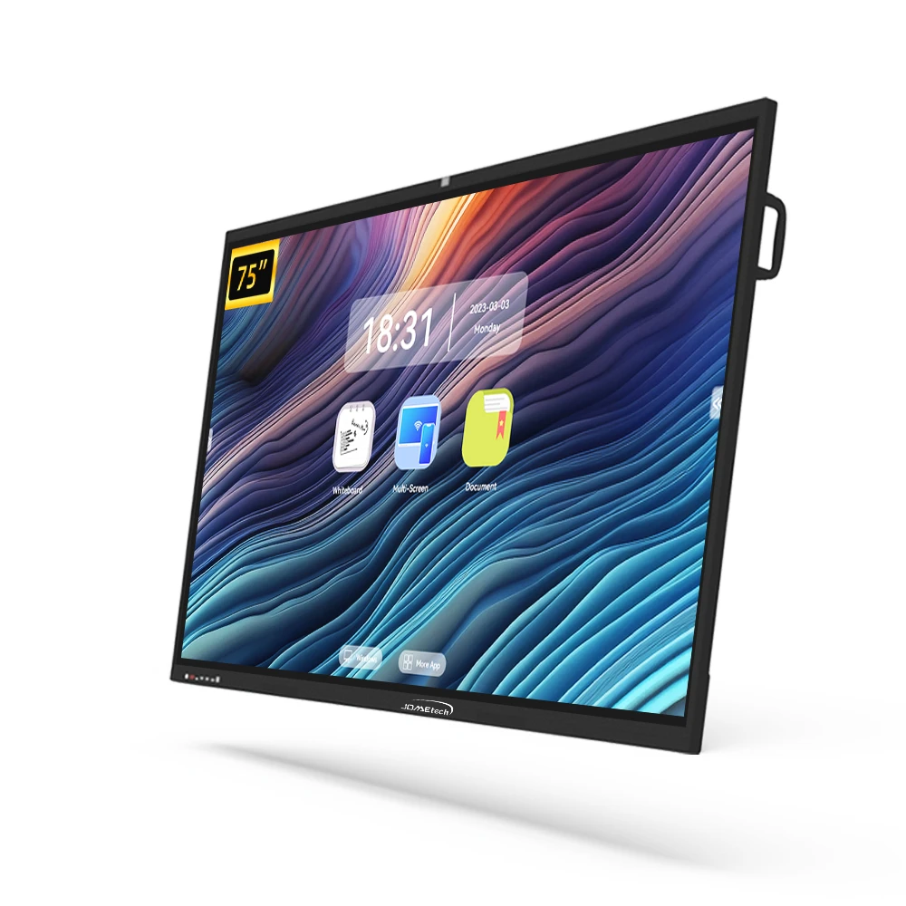 HD touch smart board TV computer wireless projection conference teaching scene portable smart board