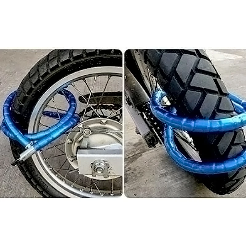 JIZHOU waterproof Anti-pressure shear resistance bicycle lock e bike motorcycle lock scooter electric for adult fat bike