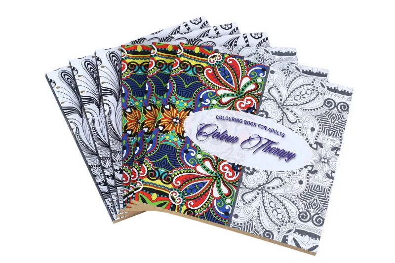Coloring hand painting secret garden relax books for adult and children