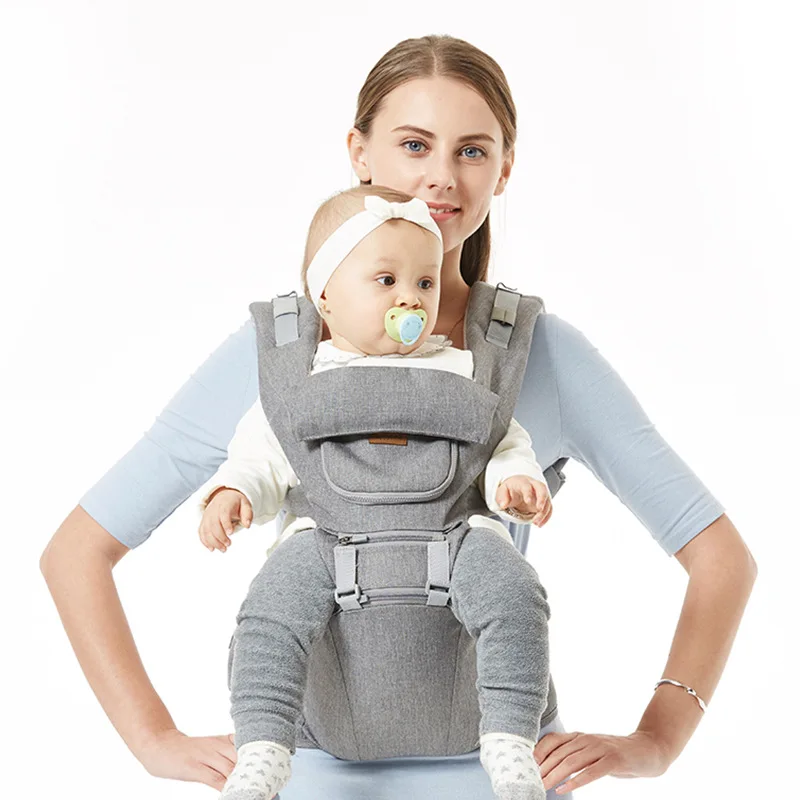 Ergonomic Baby Carrier 360 All Carrying Positions for Dad and Mom and Baby Sling Wrap Baby Carrier Band