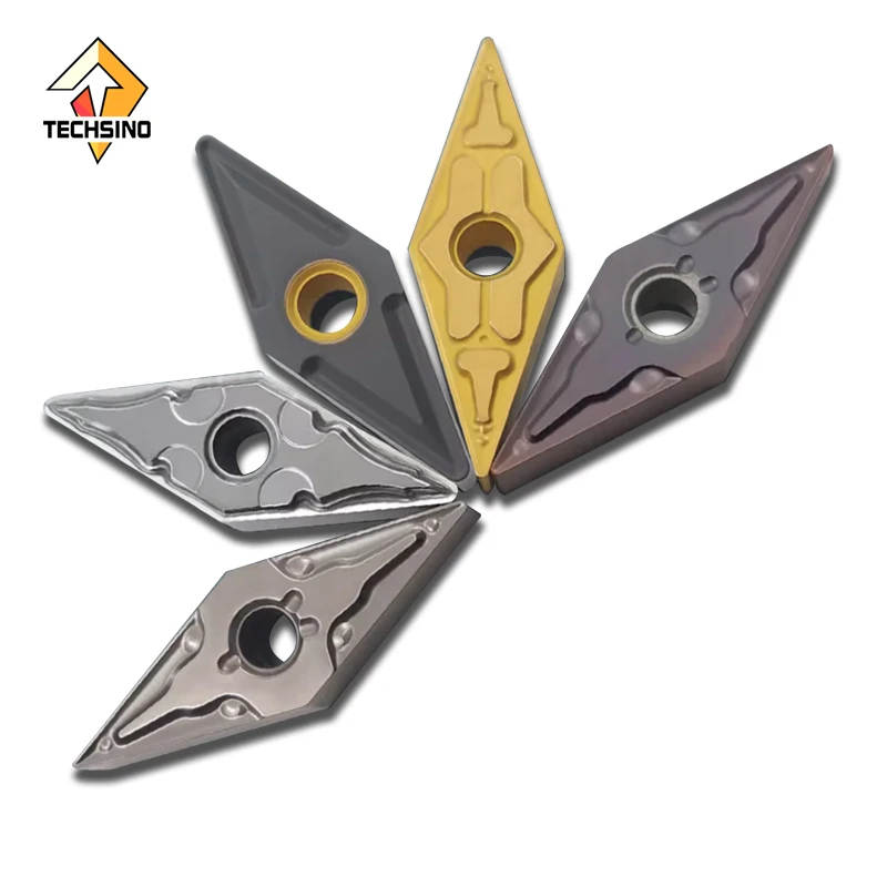 Hard Rhombus External Turning Inserts Specialized for High Hardness Quenched Steel chinese turning tools VNMG160408-SNR YBG105