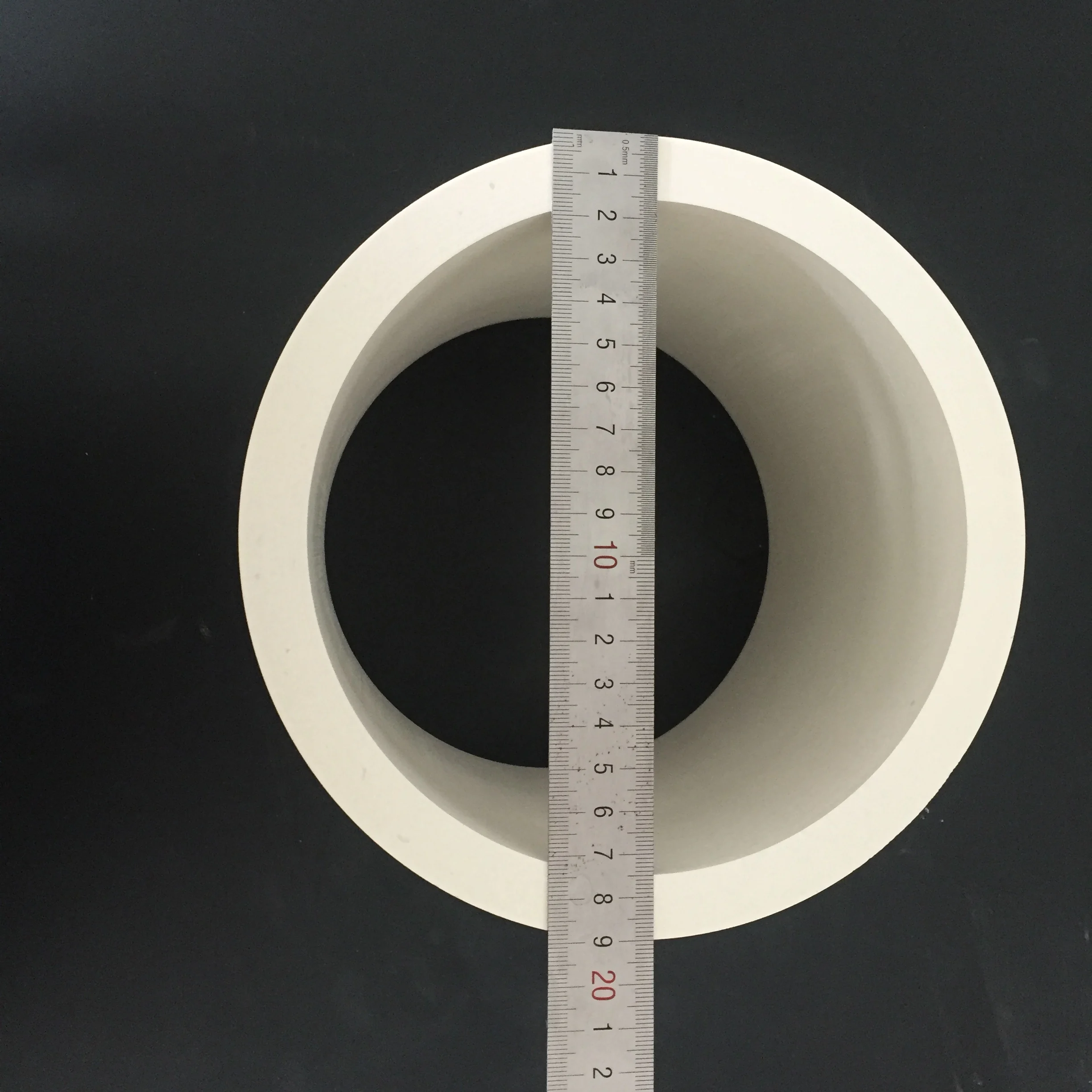 factory supply 99% high-purity BN boron nitride ceramic tube pipe parts for high-temperature furnaces hot press