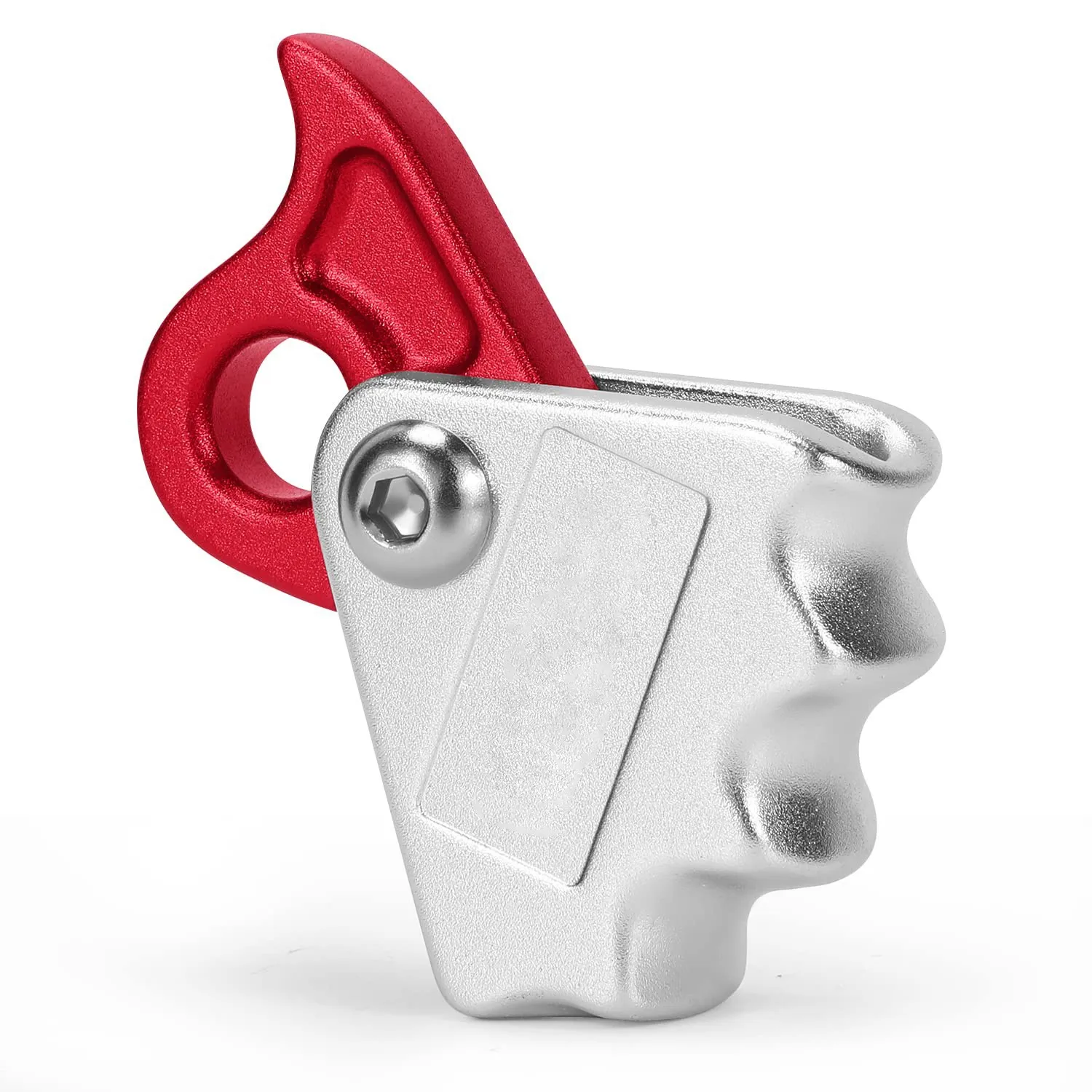 ANTMAX CE Certified 15KN Rope Grab Flip Line Adjuster Aluminum Fall Arrestor Ascender for Rock Climbing Tree Arborist Rescue