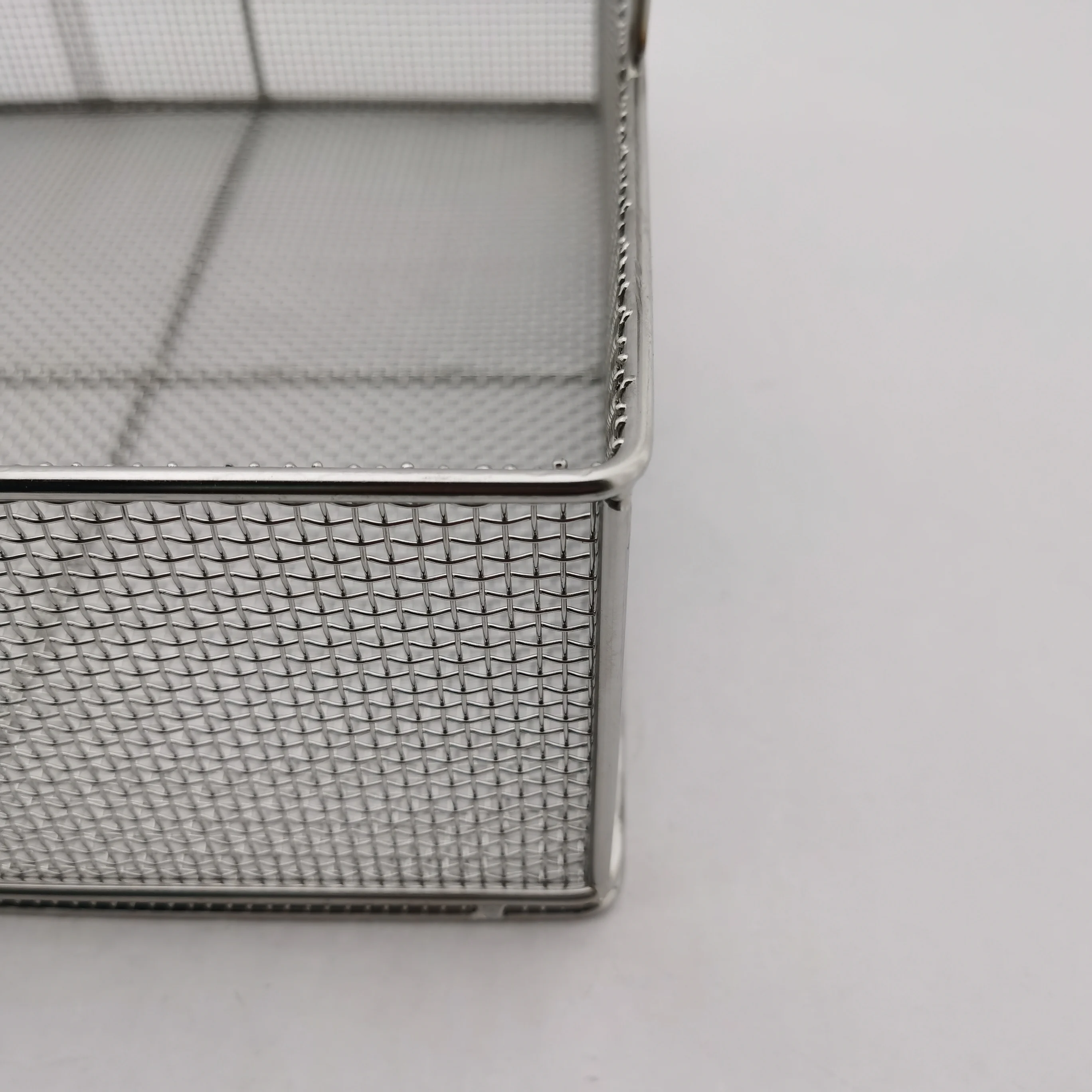 Special Custom 316 food grade stainless steel screen kitchen cooking wire mesh basket