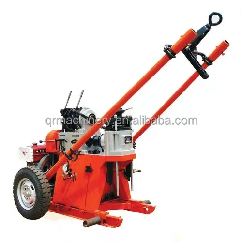 Diesel Hydraulic Core Drilling Rig Diesel Drilling Equipment Drilling Rig 50m depth