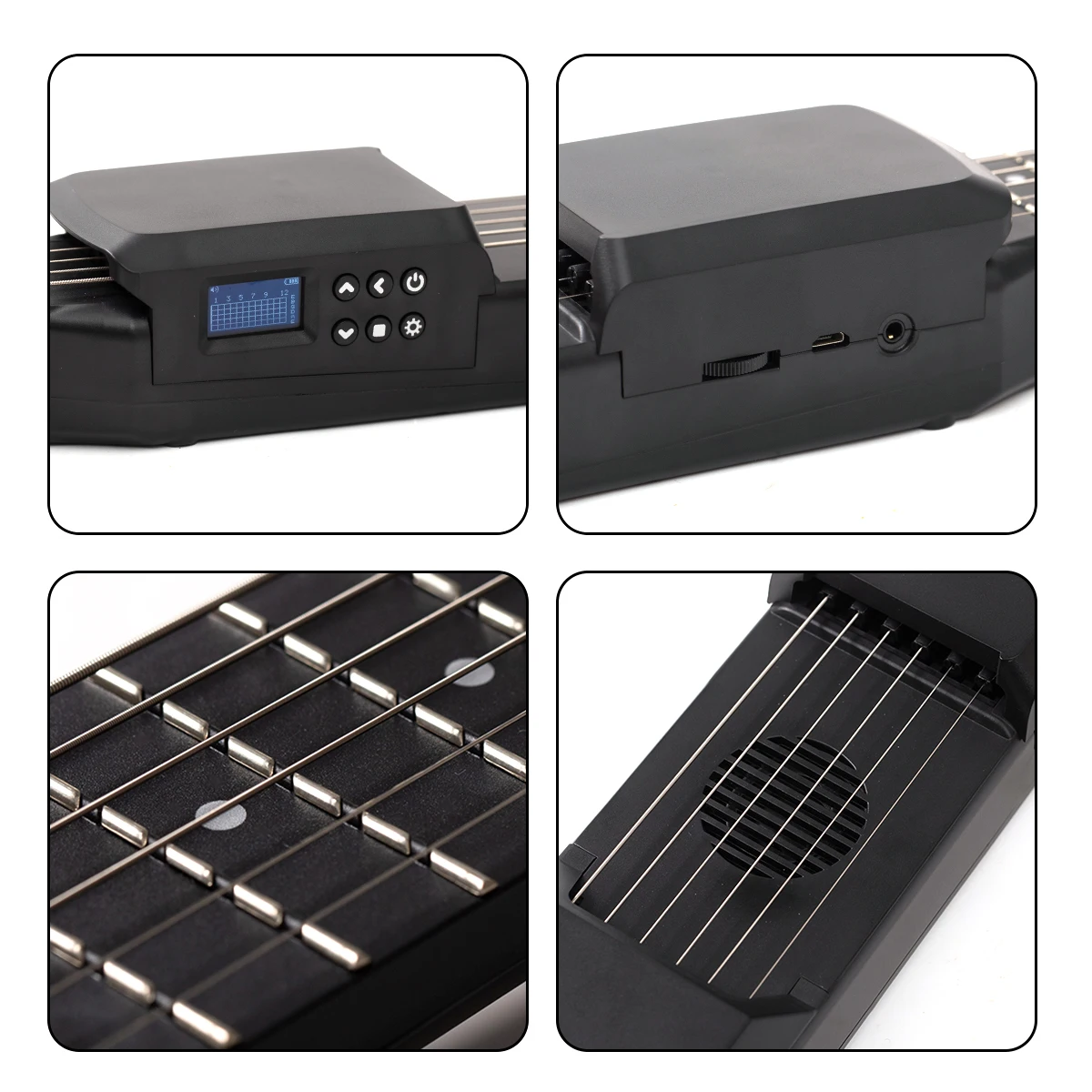 Factory Musical Instrument Trainer Study Smart Guitar Amplifier Electric Mini Guitar