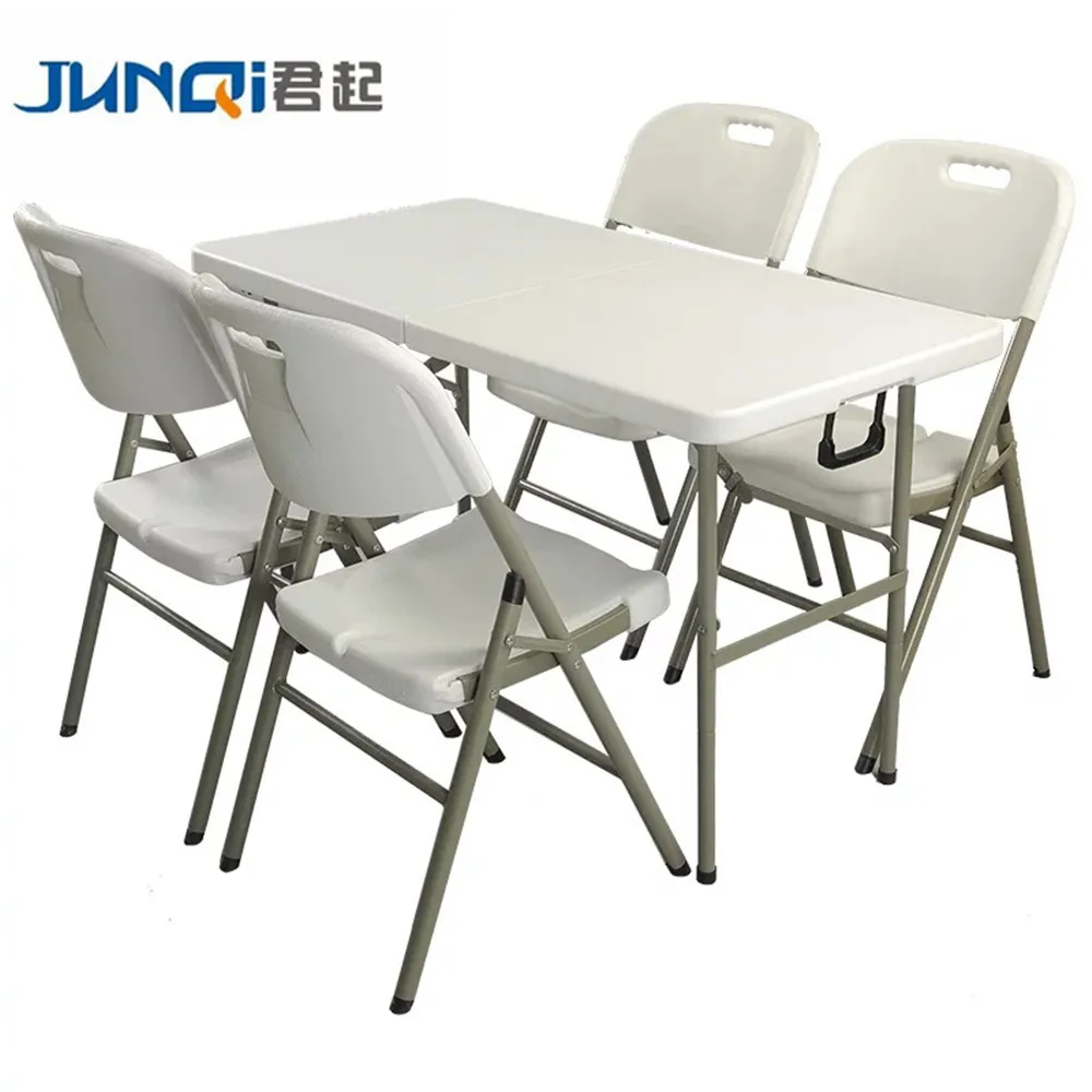 
Outdoor Wedding Party 6ft Rectangular Plastic Folding Table wedding tables and chairs  (1600120387411)