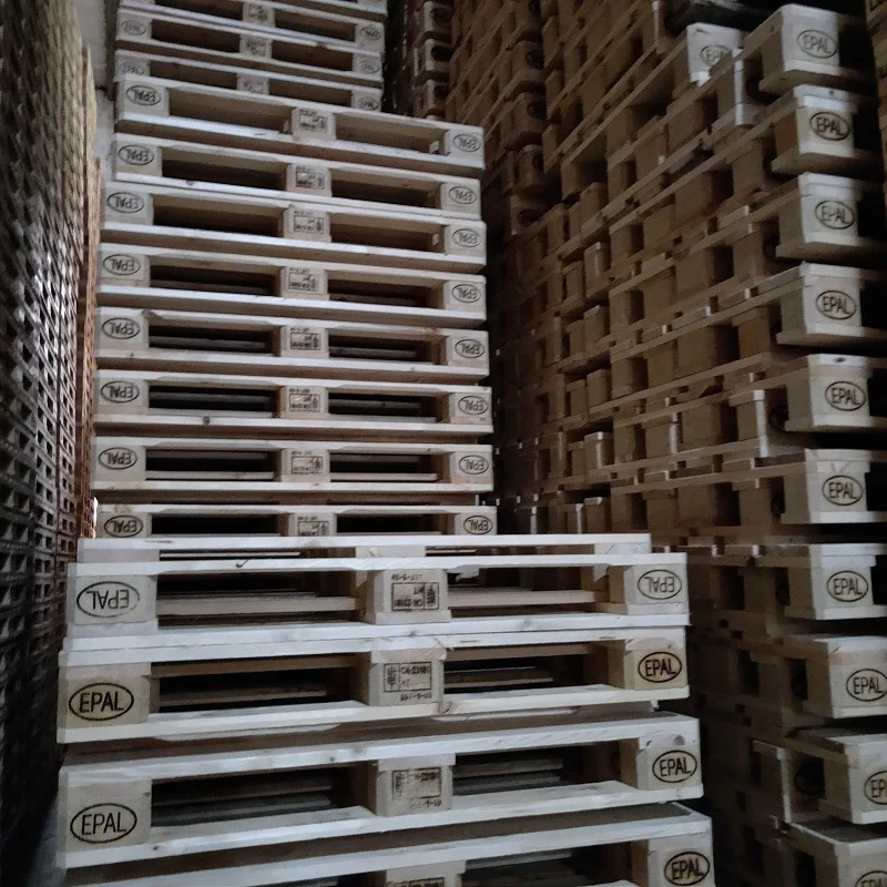 high quality 4 way fumigation wood EPAL pallet eur  pine wooden pallet