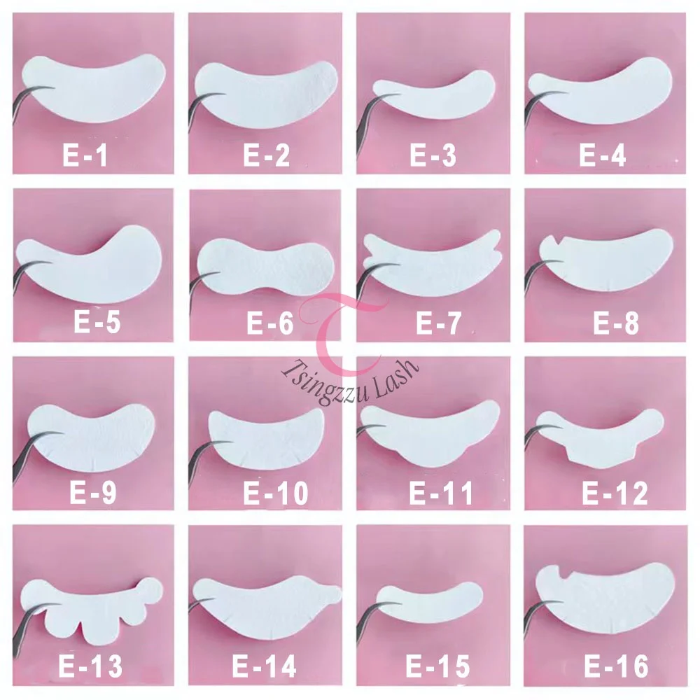 TZ Lash ODM OEM patch for eyelash extension supplier Anti-leakage soft comfortable eyelash extensions foam eyepatch