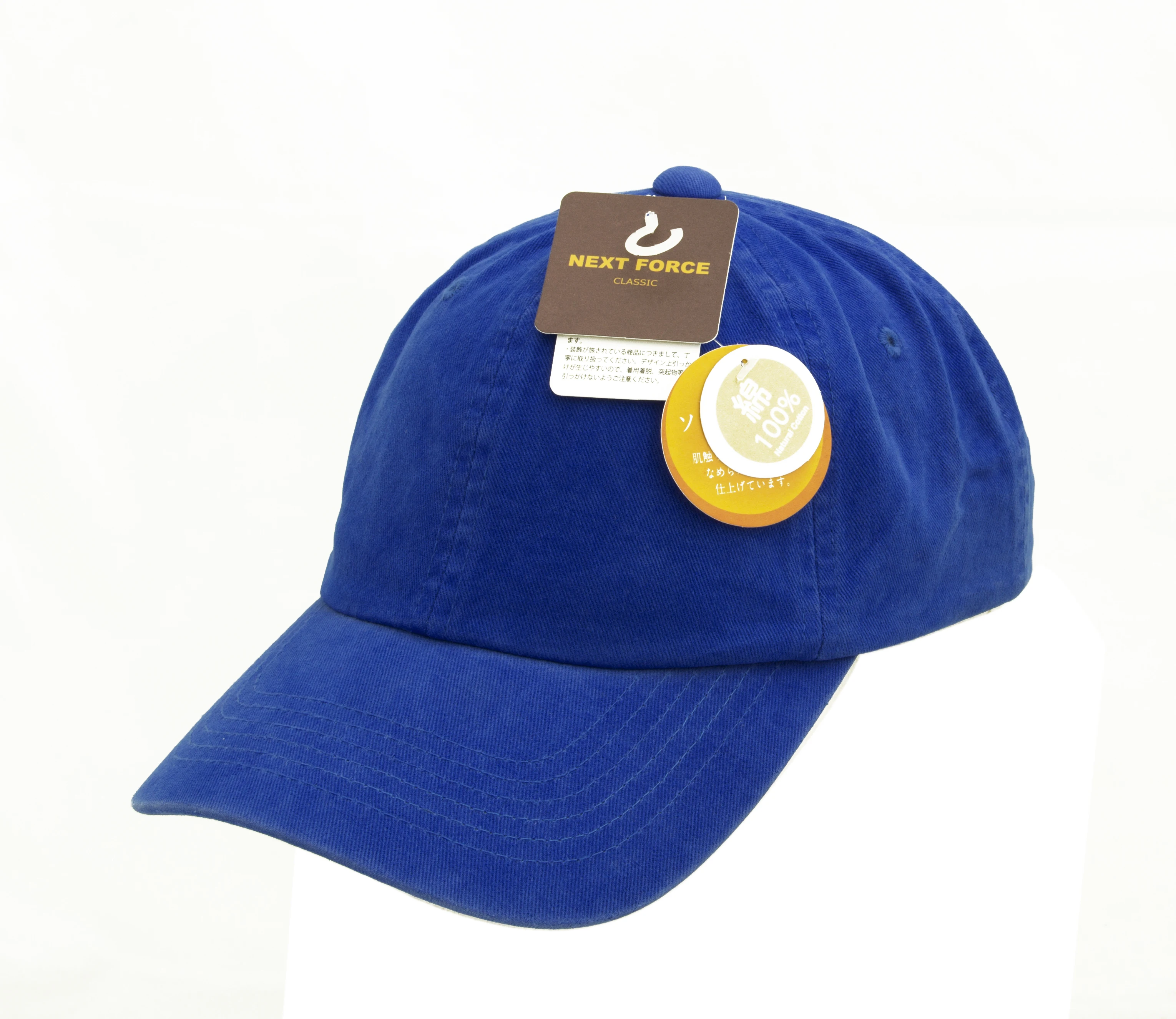 Vietnam Factory  Blank Baseball Hats Navy Blue Color - Japan high quality Sports Unstructured Adjustable Dad Hat