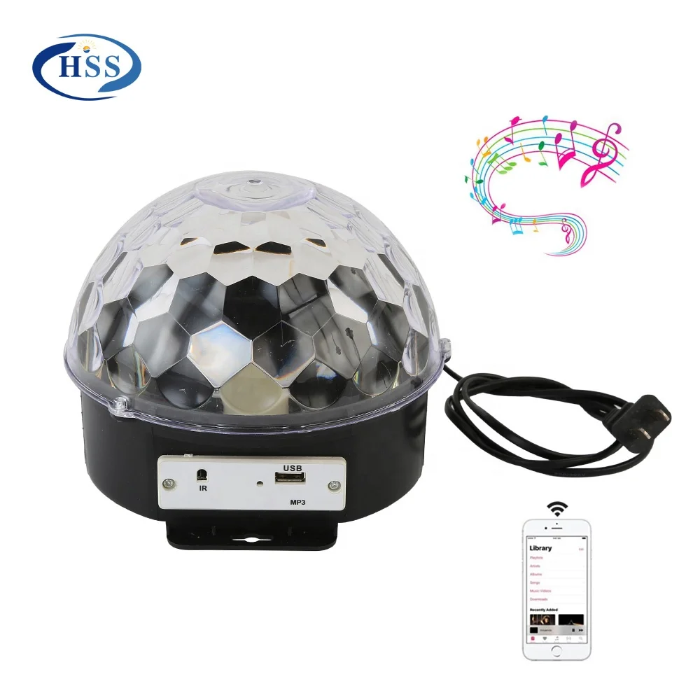 Stage Sky Projection Lamp Bar Dormitory Disco Led Indoor Outdoor Party Lighting Speaker 9W Magic Ball