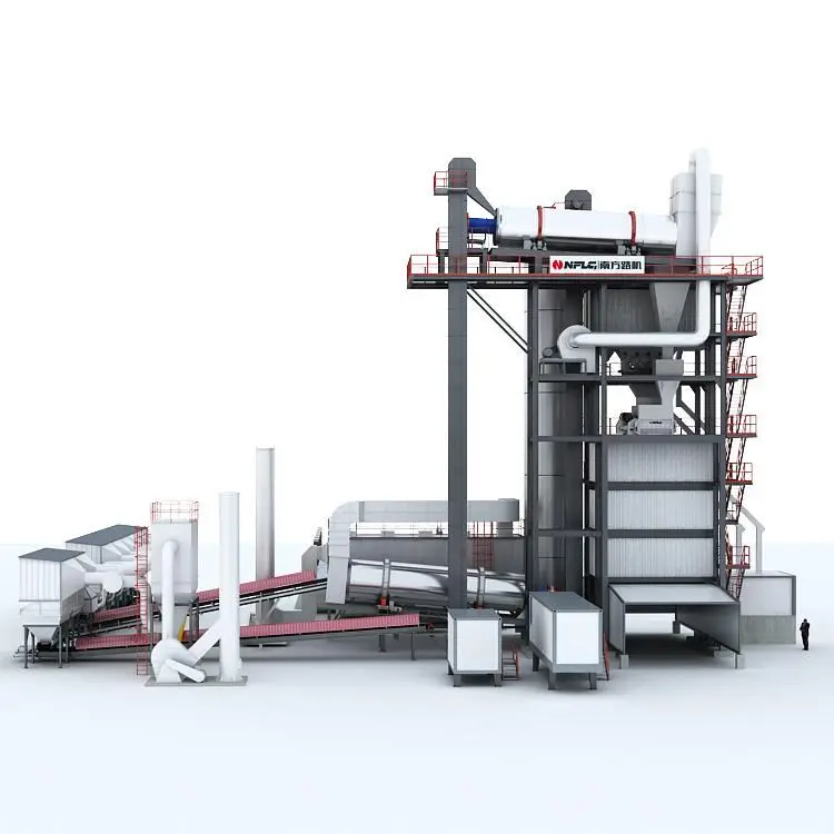 Xap240 Distributor RecyclingMix Asphalt Mixing Equipment