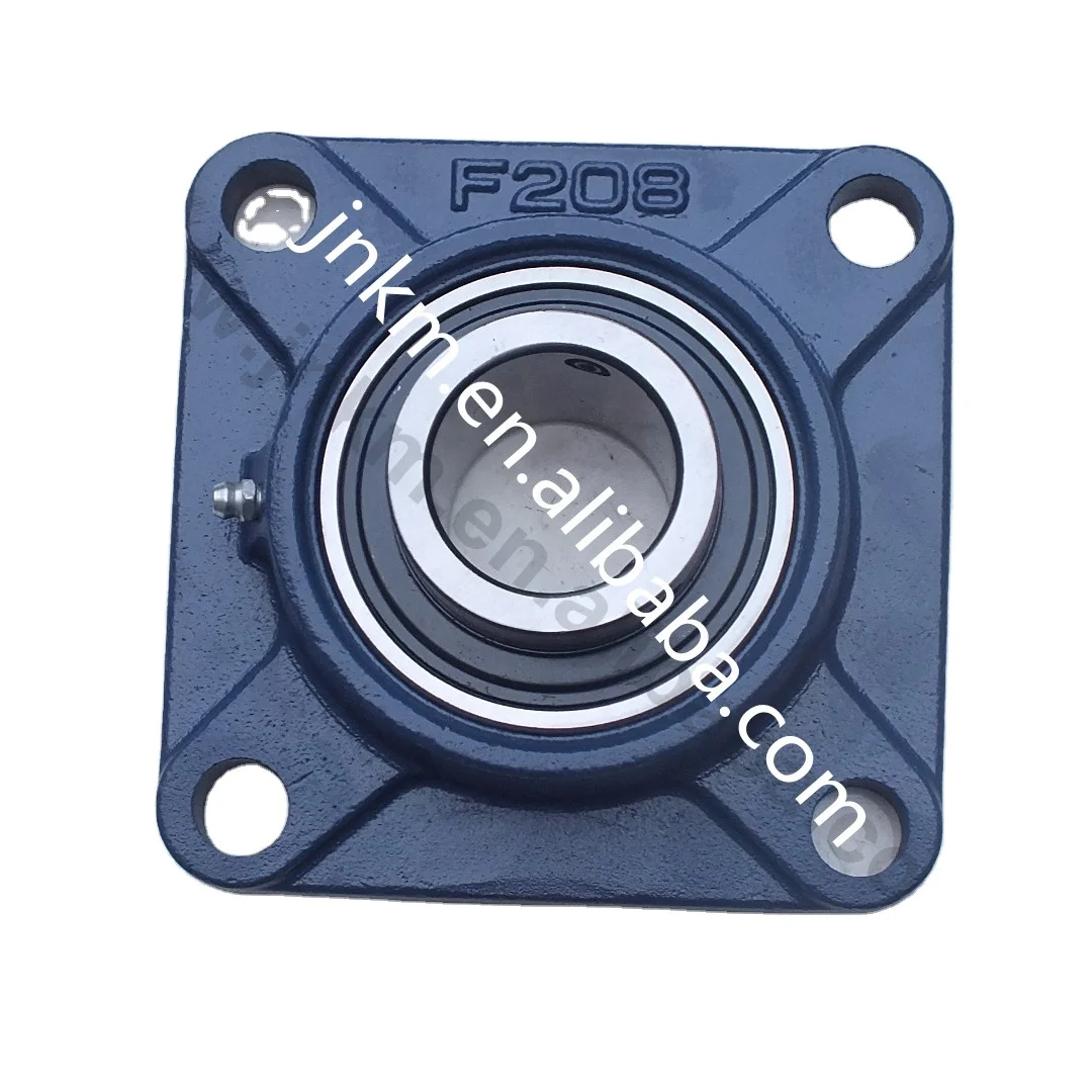 Чугунный квадратно-фланцевый подшипник с 4 болтами фланцевый f206