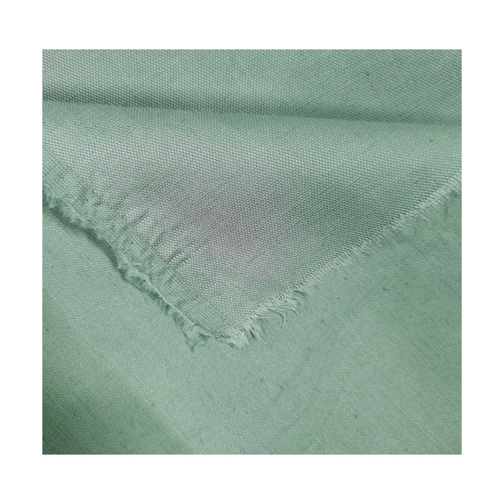  Высокое качество смесь хлопка и льна tencel lycoell slub ткани для одежды