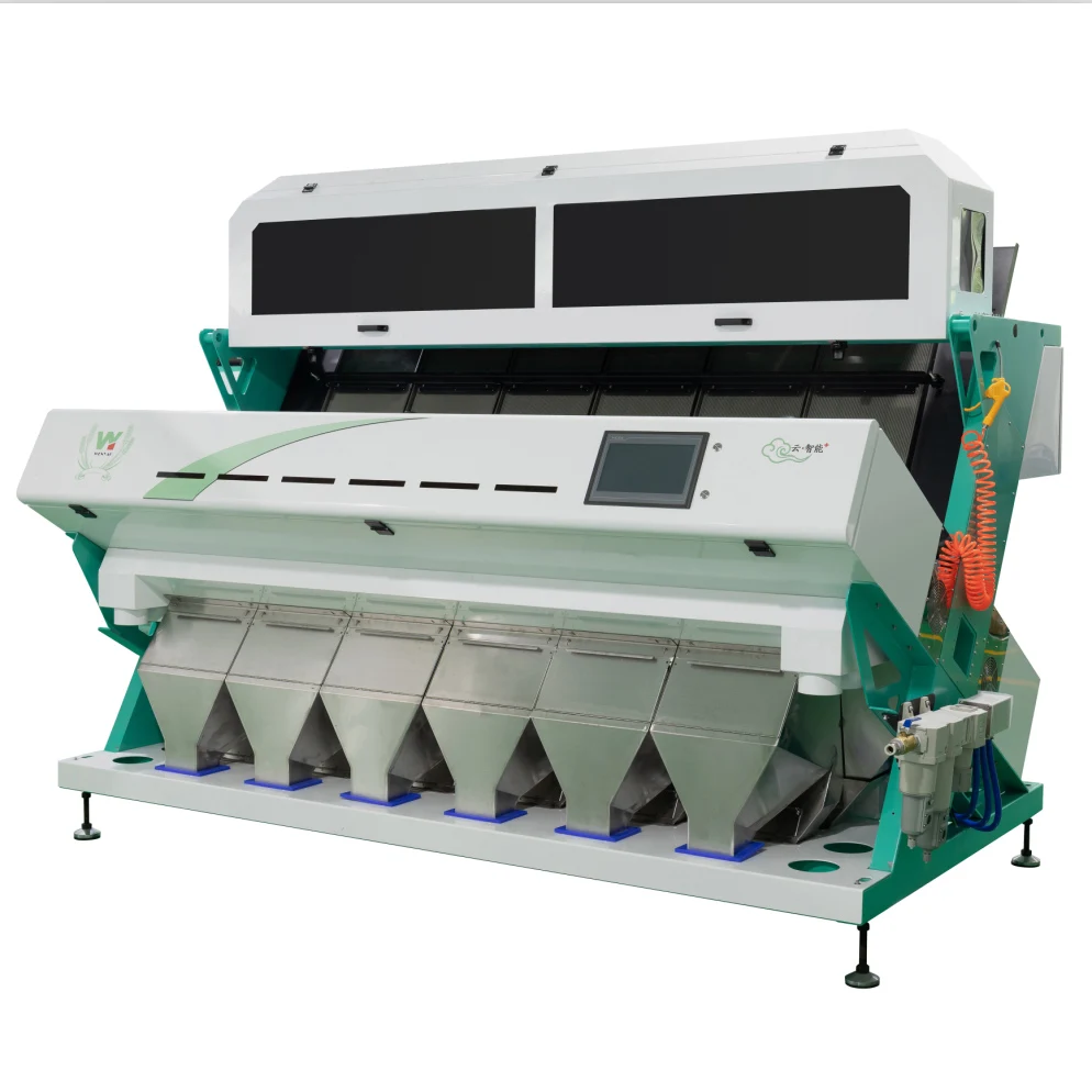 WENYAO CCD Optical Rice Cleaning Color Sorting Machine For Rice Mill Black Brown Rice Seperator